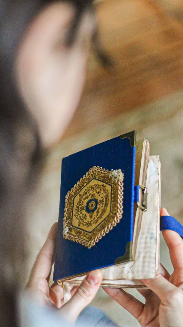 Cuaderno azul con azulejo - Imagen 3