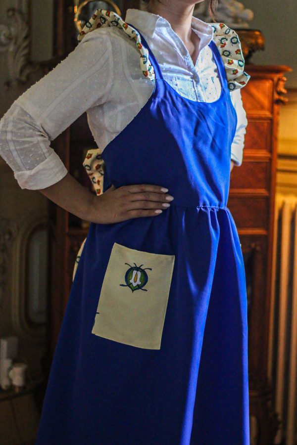 Delantal cruzado