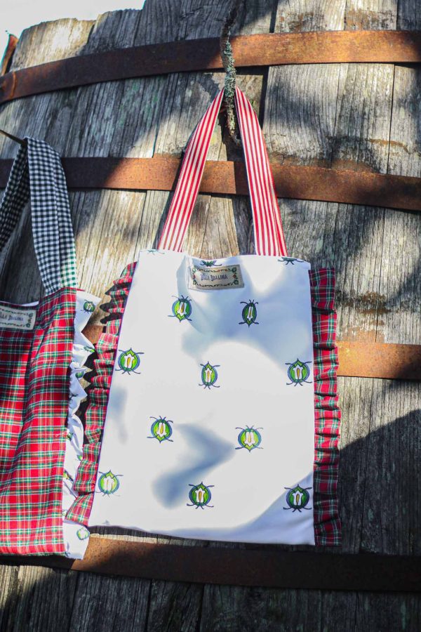 Tote bag volantes