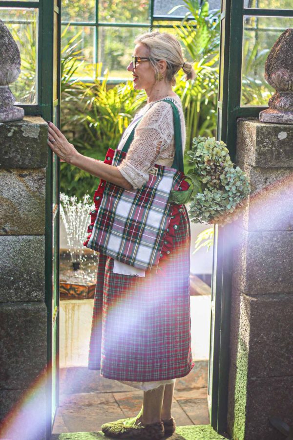 Tote bag volantes