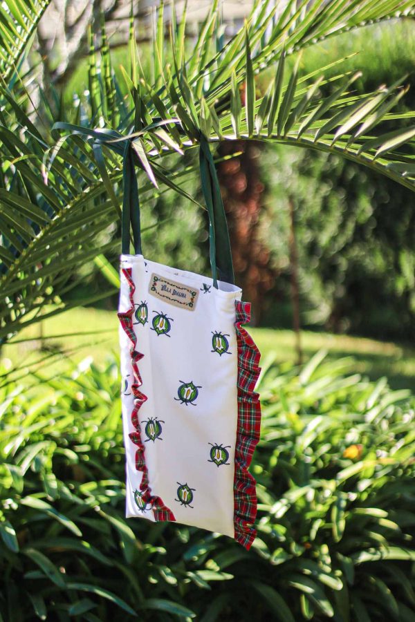 Tote bag volantes