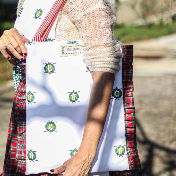 Tote bag volantes