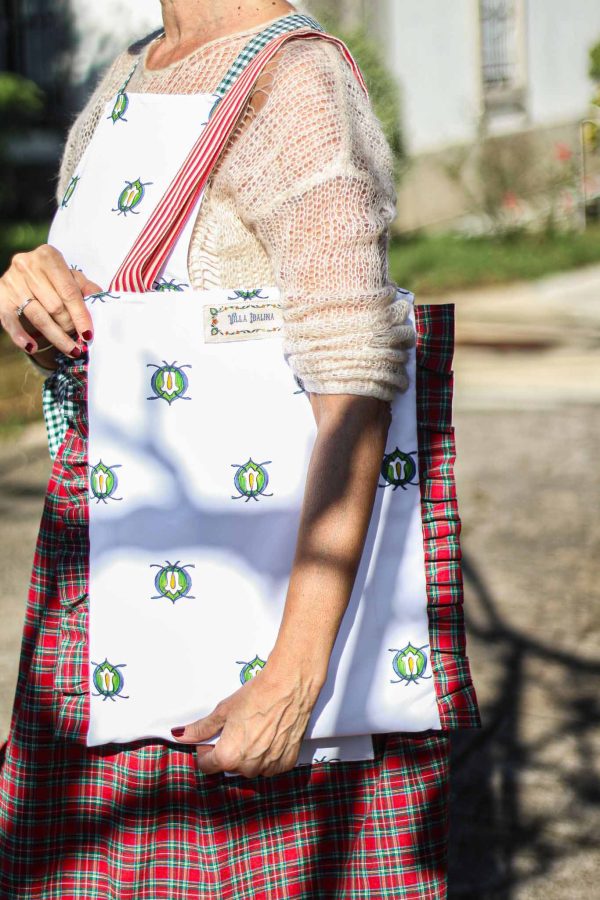 Tote bag volantes